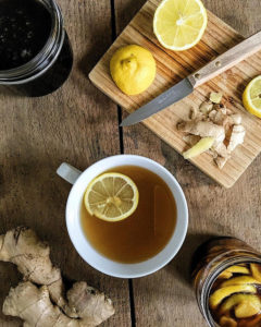 Infusion Gingembre Miel Citron