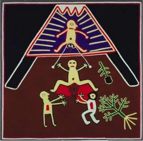 L'étrange coutume des Indiens Huichol pour partager la douleur pendant l'accouchement