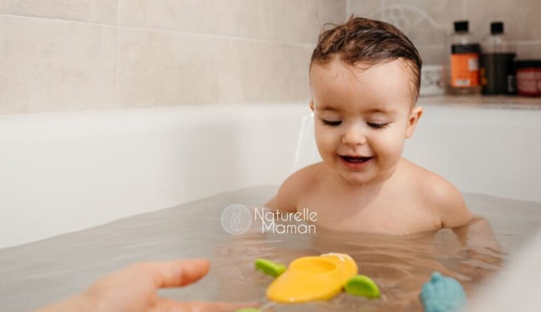 Bain aux huiles essentielles pour bébé : comment le soigner efficacement et sans danger - Photo de Naturelle Maman