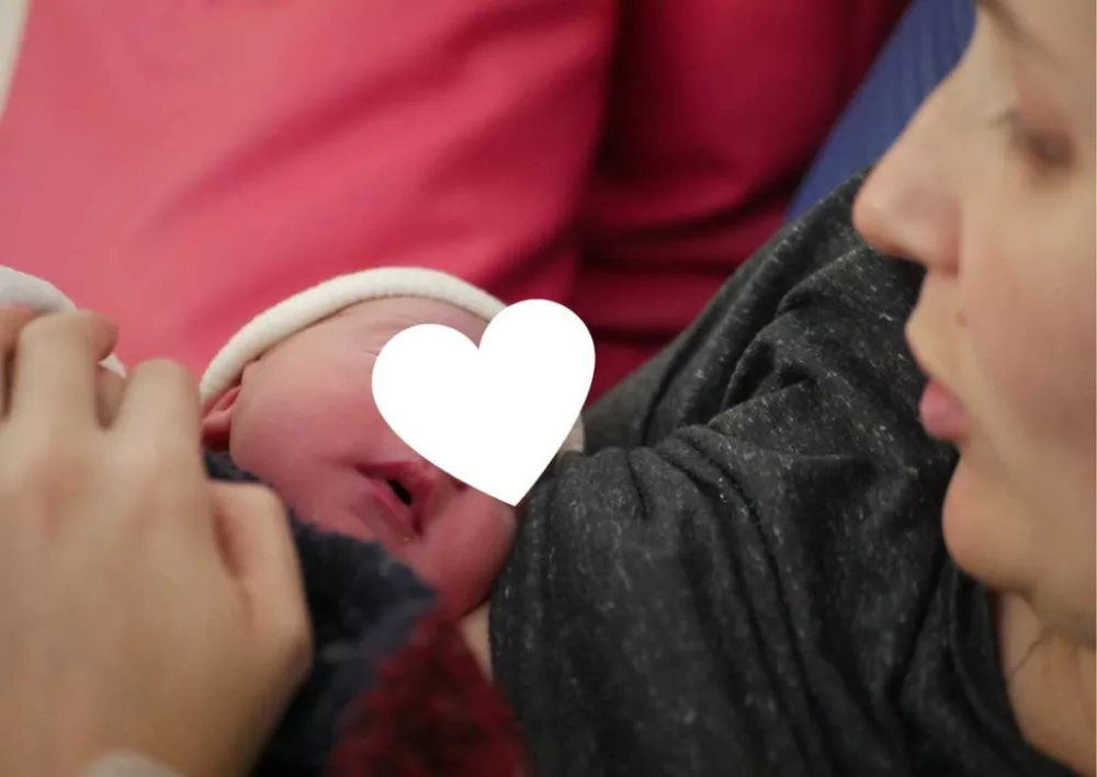 récit de naissance douce de Coralie