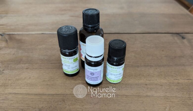 4 huiles essentielles pour l'accouchement - Naturelle Maman