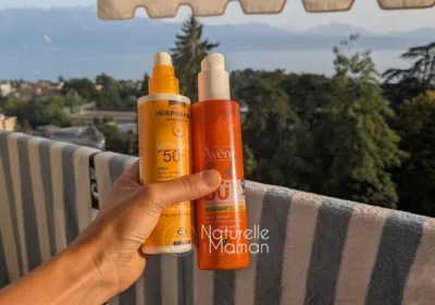 Les dangers des crèmes solaires et lesquelles choisir pour bien protéger son enfant sans l'exposer à des produits dangereux ? Les conseils de Naturelle Maman